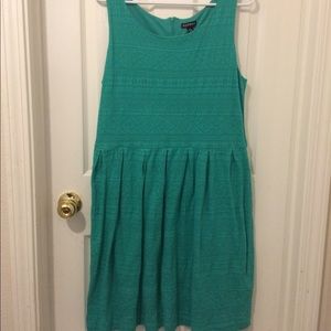 Turquoise dress